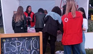 El Espacio Propio de Cruz Roja Juventud en las fiestas de Viana de Cega y Peñafiel