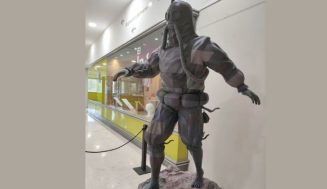 El Museo de la Ciencia de Valladolid muestra en su vestíbulo, hasta el 28 de enero de 2024, el ‘Buzo del Pisuerga’