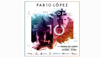 Pablo López ofrecerá un concierto especial en el Castillo de la Mota en Medina del Campo el 24 de agosto