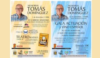 Boecillo arranca diciembre en modo solidario con la figura de Tomás Domínguez de fondo