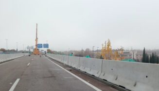 Transportes abre la calzada izquierda de la autovía VA-30 tras finalizar las obras en una estructura en Arroyo de la Encomienda