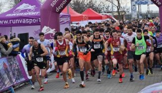 Juan José Buena y Blanca Castaño, ganadores del Cross de Reyes de 2025 en Tordesillas