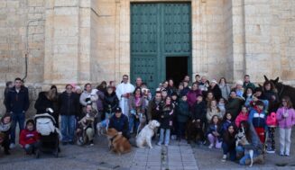 Cigales celebra San Antón con la tradicional bendición de los animales