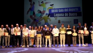 Dani Cavia y Álvaro Hernández ganadores de los Juncos de Oro del Deporte de Laguna de Duero