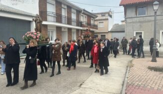 Megeces conmemoró Las Candelas y San Blas durante el fin de semana