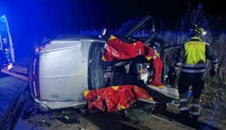 Herida una persona en un accidente de tráfico en la carretera VA-140 en Renedo de Esgueva (Valladolid)