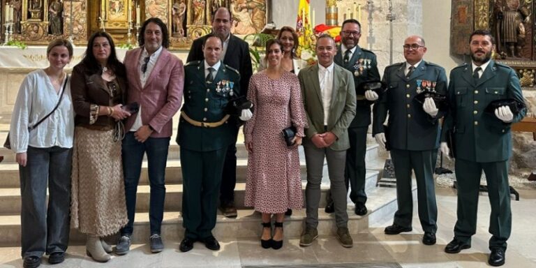 El Cuartel de la Guardia Civil de Portillo retoma la celebración de la Virgen del Pilar 20 años después