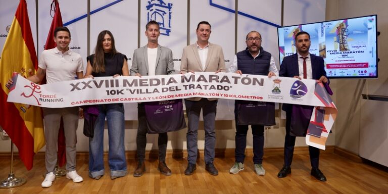 La XXVIII Media Maratón y 10K ‘Villa del Tratado’ de Tordesillas bate récords de inscripciones