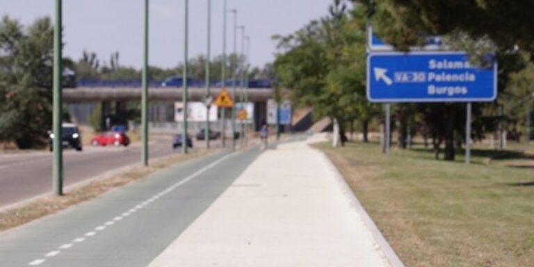 ASCIVA advierte sobre el peligroso punto en el carril bici del Camino Viejo de Simancas