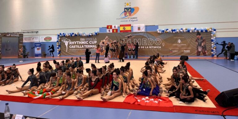 Olmedo vibra con la rítmica tras la espectacular Rhythmic Cup Castilla Termal