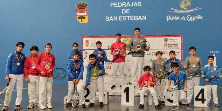 Gran inicio de temporada de los jugadores y jugadoras del club Jaime Oñate en los campeonatos escolares de Pedrajas de San Esteban