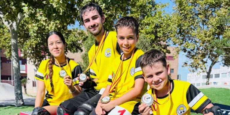 Póker de medallas de los Rolling Lemons en Cullera