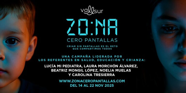 Vallsur impulsa ‘Zona Cero Pantallas’ para concienciar sobre el uso excesivo de pantallas en la infancia