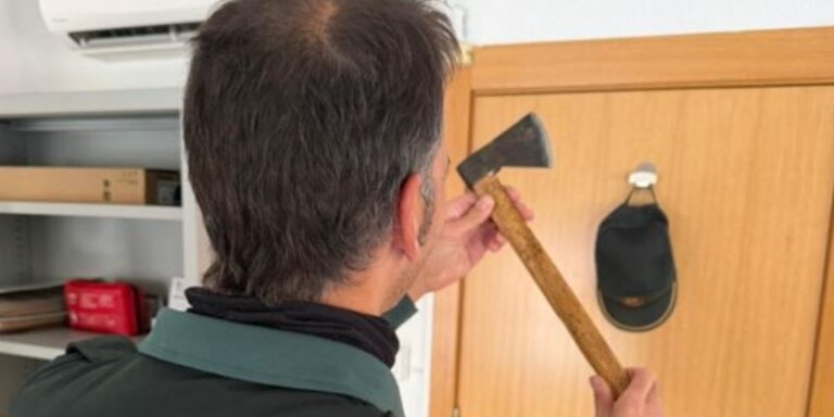 Un detenido en Tordesillas por amenazar con un hacha al portero de un establecimiento de hostelería