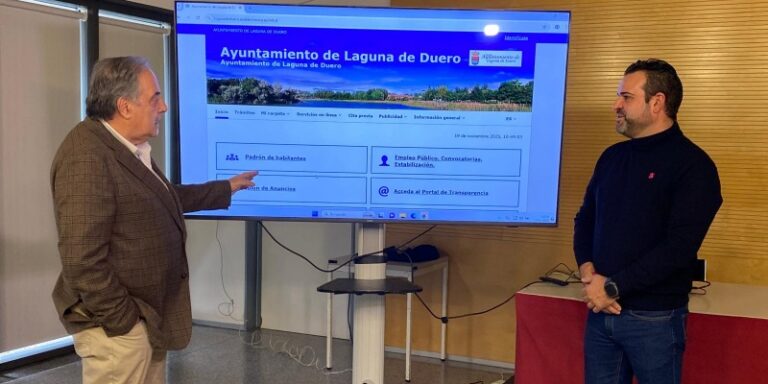Laguna de Duero da un paso más facilitando trámites con el padrón de manera online mediante su sede electrónica