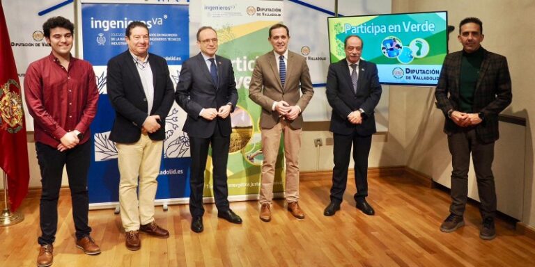 La Diputación de Valladolid e IngenierosVA presentan la segunda edición de Participa en Verde