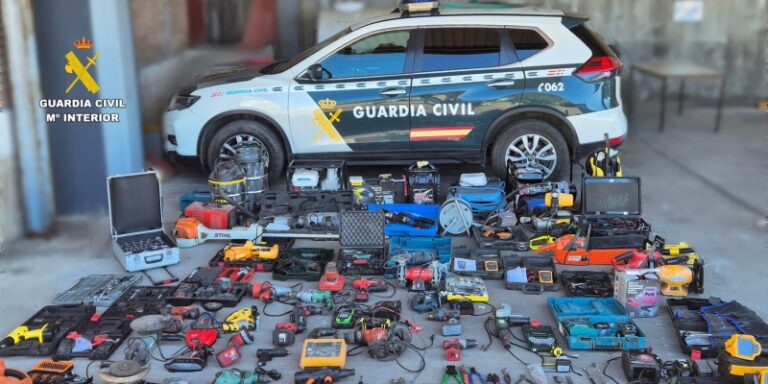 Cinco detenidos de una Organización Criminal dedicada a la comisión de robos de cable de cobre en estaciones fotovoltaicas