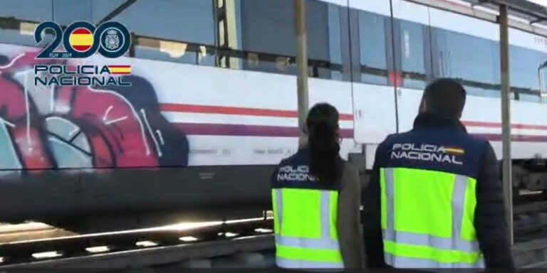 Un detenido en Medina del Campo en relación con daños cometidos en instalaciones y trenes de diferentes puntos de España