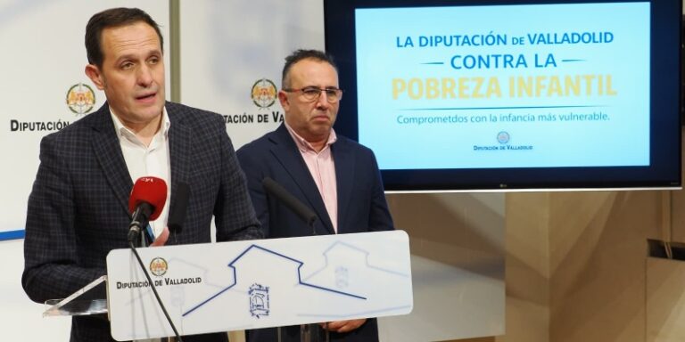 La Diputación de Valladolid protege a casi un millar de menores frente a la pobreza infantil