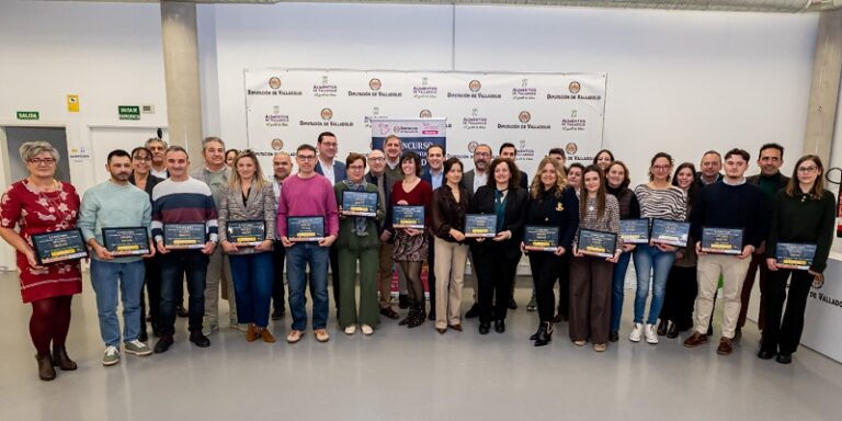 La Diputación de Valladolid y Fecosva entregan los premios del X Concurso de Escaparates y Fotografía de Navidad Pueblos de Valladolid