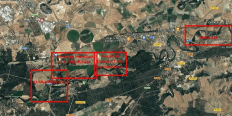 Exigen la denegación de una macro-gravera en los términos de términos municipales de La Cistérniga, Tudela de Duero y Laguna de Duero