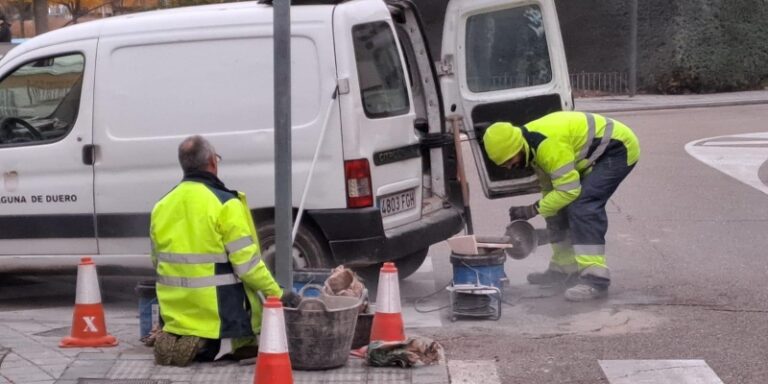 El Ayuntamiento de Laguna de Duero suma 20 personas más para la limpieza y arreglo de calles del municipio