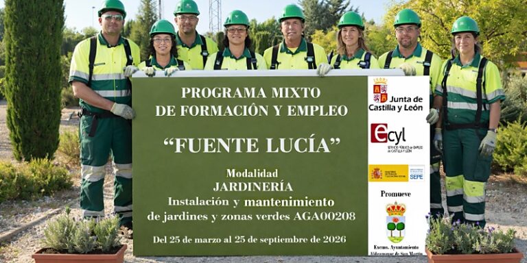 El Ayuntamiento de Aldeamayor de San martín celebrará su decimoquinto taller de empleo, en este caso de jardinería, entre marzo y septiembre de 2026