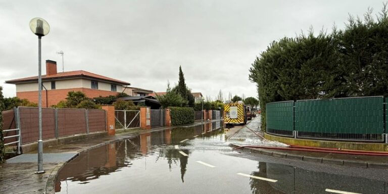 El Ayuntamiento de Aldeamayor trabaja en varios frentes para paliar los efectos de las inundaciones