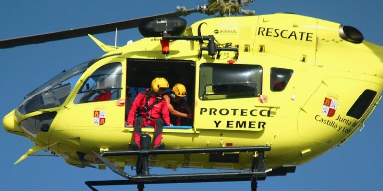 Dos jóvenes inconscientes tras una caída de patinete en Simancas (Valladolid)