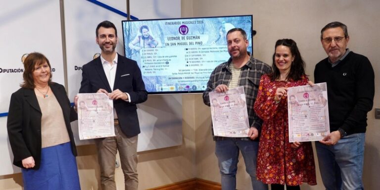 Presentada la quinta edición de los itinerarios musicales “Doña Leonor de Guzmán en San Miguel del Pino”