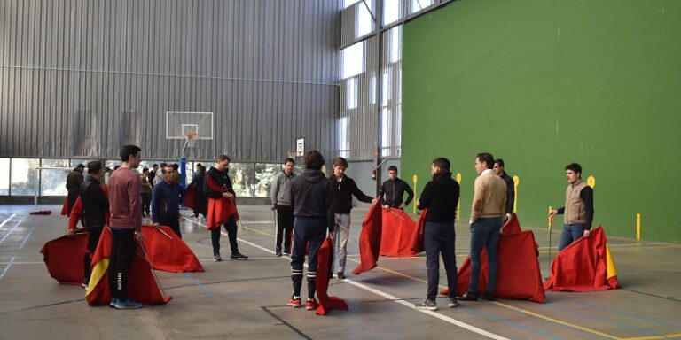 Los Aficionados Prácticos Taurinos de Valladolid pasaron el domingo por Aldeamayor