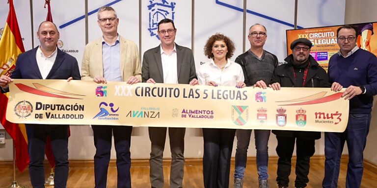 La Diputación de Valladolid presenta el XXX Circuito ‘Las Cinco Leguas – Mayte Martínez’