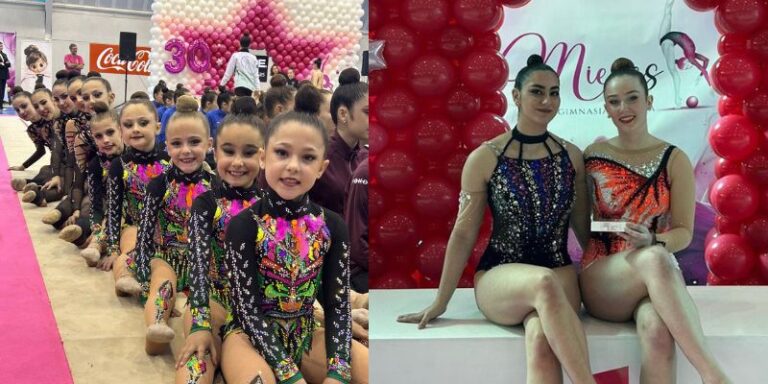 El Club Rítmica Boecillo Castilla Termal destaca en el XXX Aniversario del Torneo Ciudad de Mieres