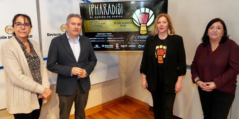 Más de 60 voces acercarán el espíritu de África a La Cistérniga con el espectáculo “iPHARADiSi”