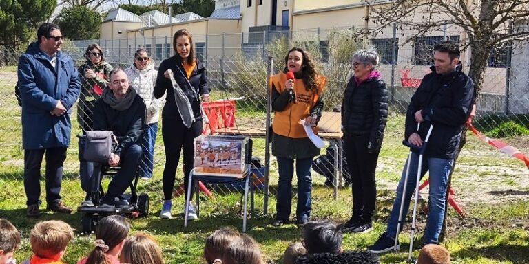 Salud y solidaridad, la ‘Doble S’ con la que los alumnos del colegio de Viana de Cega despidieron el trimestre