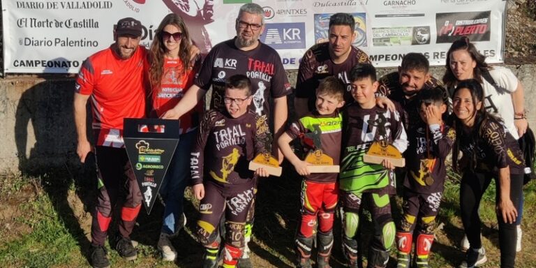 El pedrajero Iker Reinoso logra un primer puesto para el CD Portillo Trial