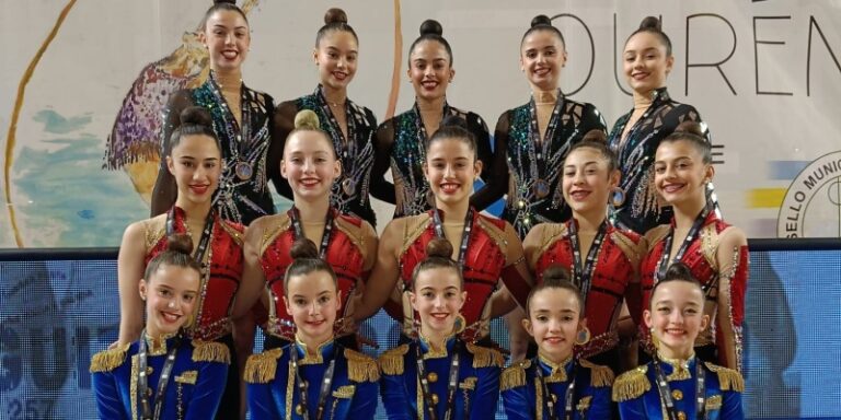 El Club Deportivo La Victoria marca la diferencia con tres medallas en el Torneo Internacional de Gimnasia Rítmica de Ourense