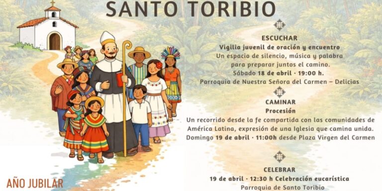 Santo Toribio de Mogrovejo saldrá el 19 de abril en procesión extraordinaria por el barrio de Las Delicias de Valladolid con ocasión del Año Jubilar de la Santidad