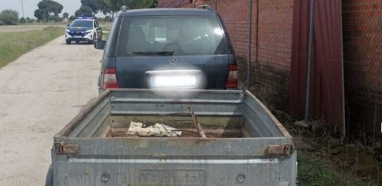 Detenido en Pedrajas de San Esteban tras haber robado un remolque en Cuéllar