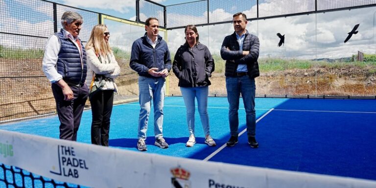 El presidente de la Diputación visita Pesquera de Duero para conocer las actuaciones financiadas con Planes Provinciales y Plan V