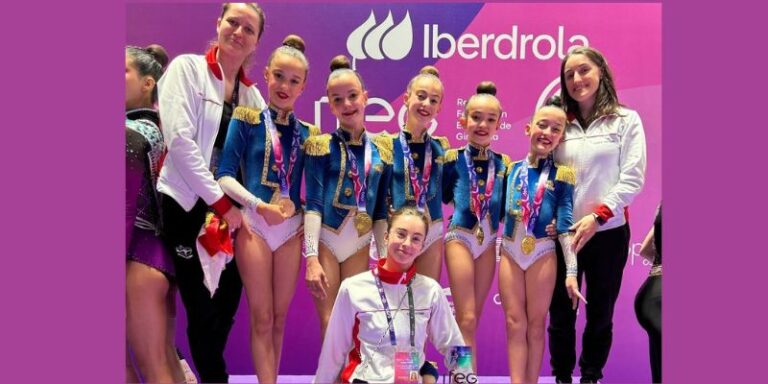 Club Deportivo La Victoria campeón de España en la Copa Nacional Conjuntos Base de Gimnasia Rítmica