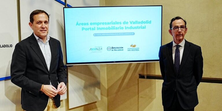 La Diputación de Valladolid presenta el nuevo portal inmobiliario de suelo industrial de la provincia