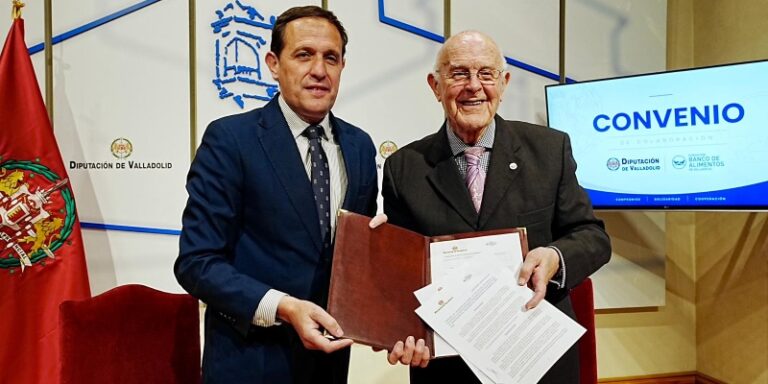 La Diputación de Valladolid renueva su convenio de colaboración con la Fundación Banco de Alimentos