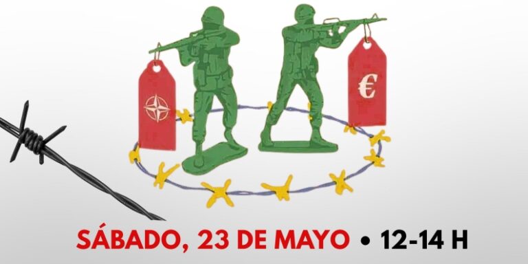 La plataforma «Valladolid contra la Guerra» convoca este sábado en Fuente Dorada una concentración y jornada informativa por la paz y contra la escalada belicista