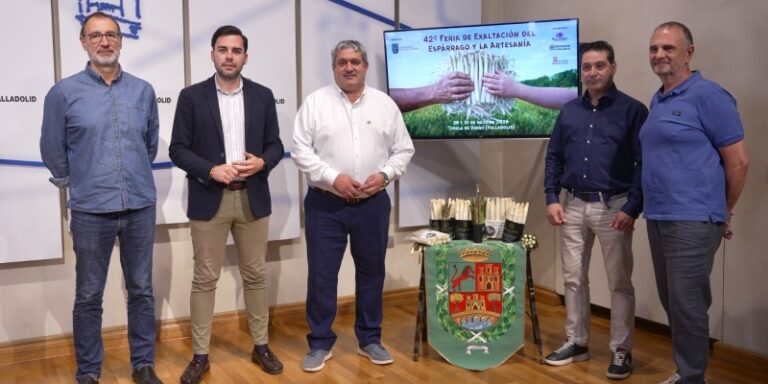 Tudela de Duero celebrará del 29 al 31 de mayo la 42ª Feria de Exaltación del Espárrago y de la Artesanía
