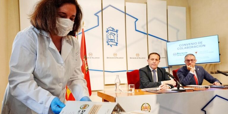 Diputación y Colegio de Farmacéuticos de Valladolid refuerzan su colaboración para garantizar la atención farmacéutica en el medio rural
