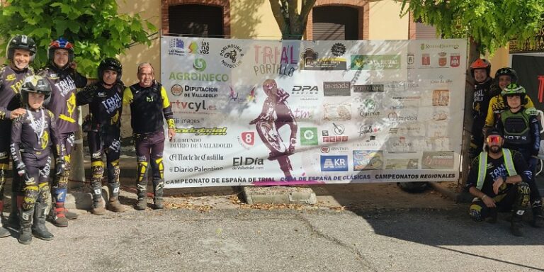 Cuatro podios en dos pruebas para el CD Portillo Trial durante el pasado fin de semana